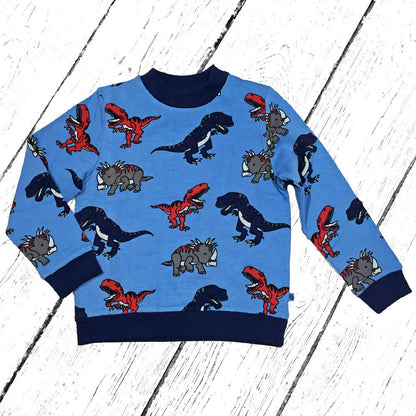 Smafolk Sweatshirt with Dinosaur