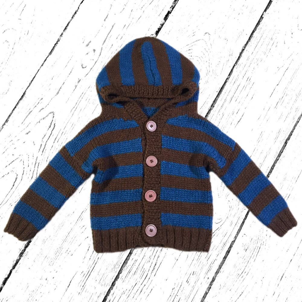 Mia Mohnstreusel Alpaka Strickjacke