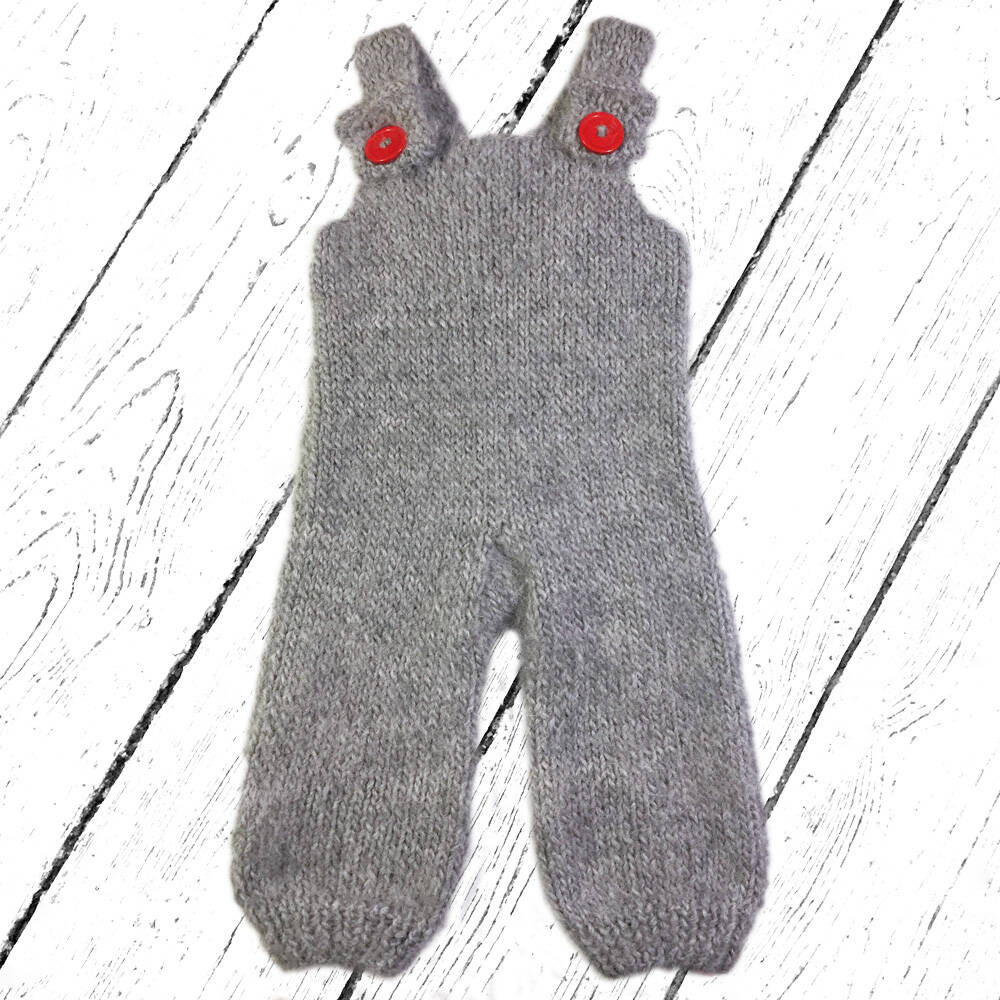 Mia Mohnstreusel Alpaka Strickstrampler