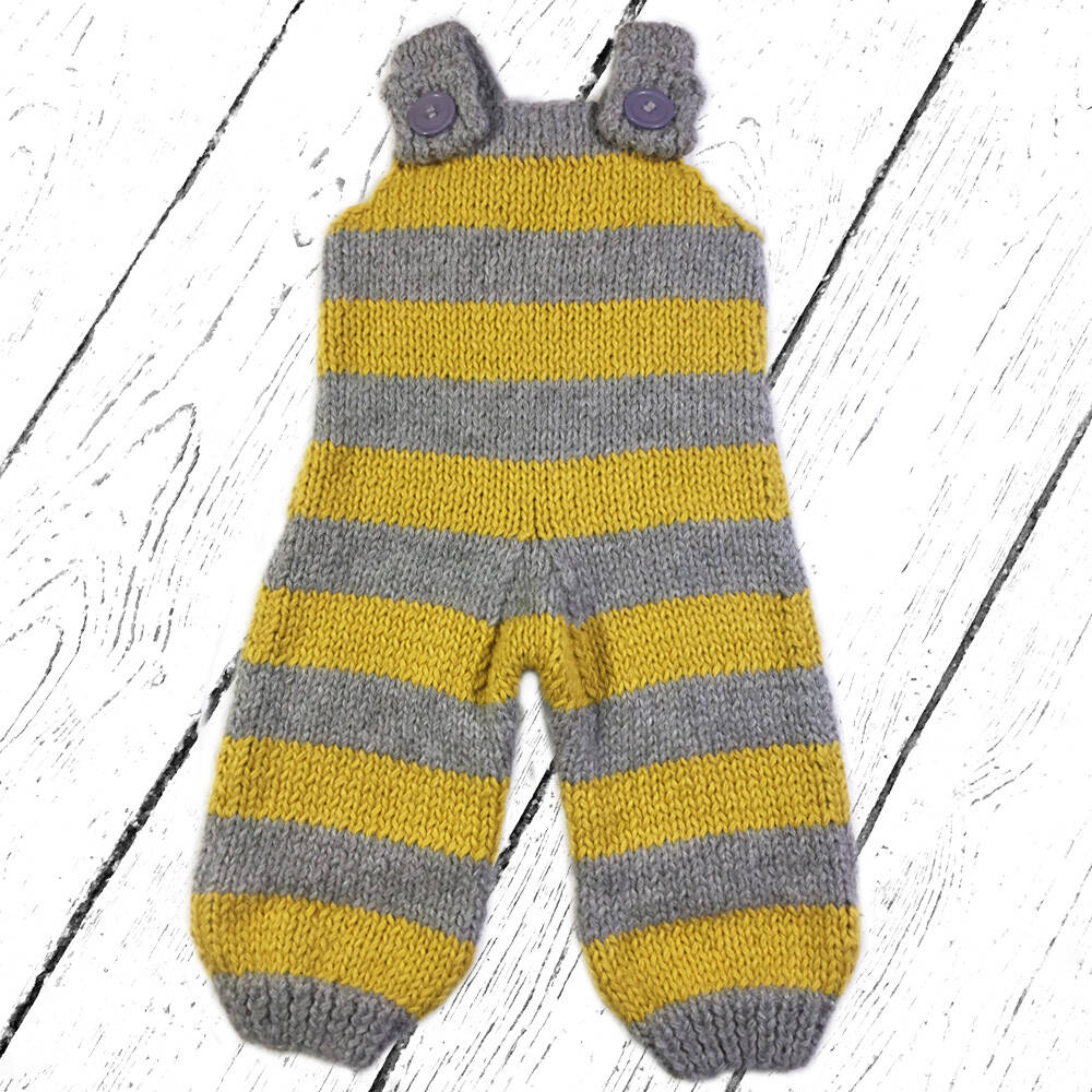 Mia Mohnstreusel Alpaka Strickstrampler