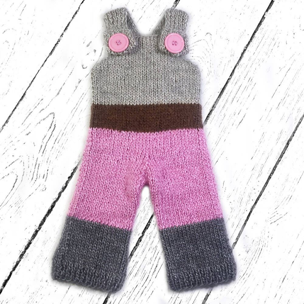 Mia Mohnstreusel Seide Mohair Strickstrampler