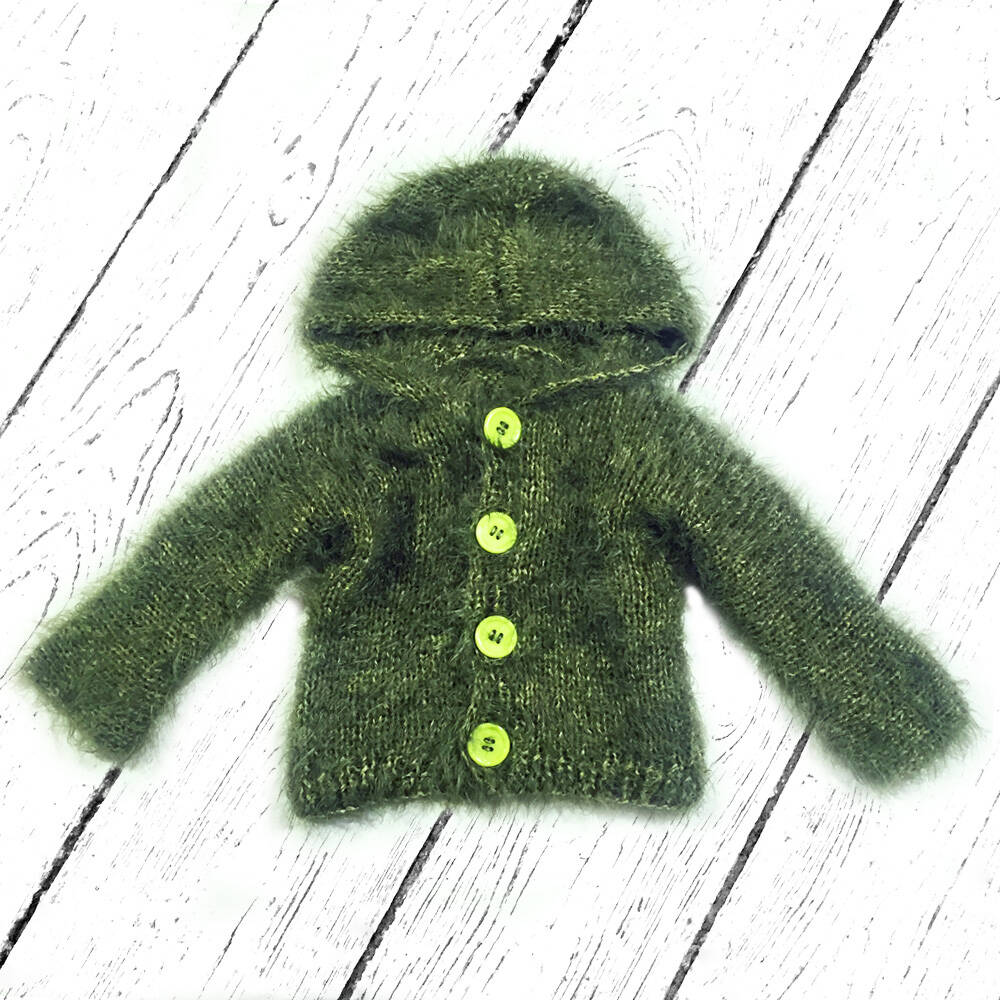 Mia Mohnstreusel Kuschel Strickjacke