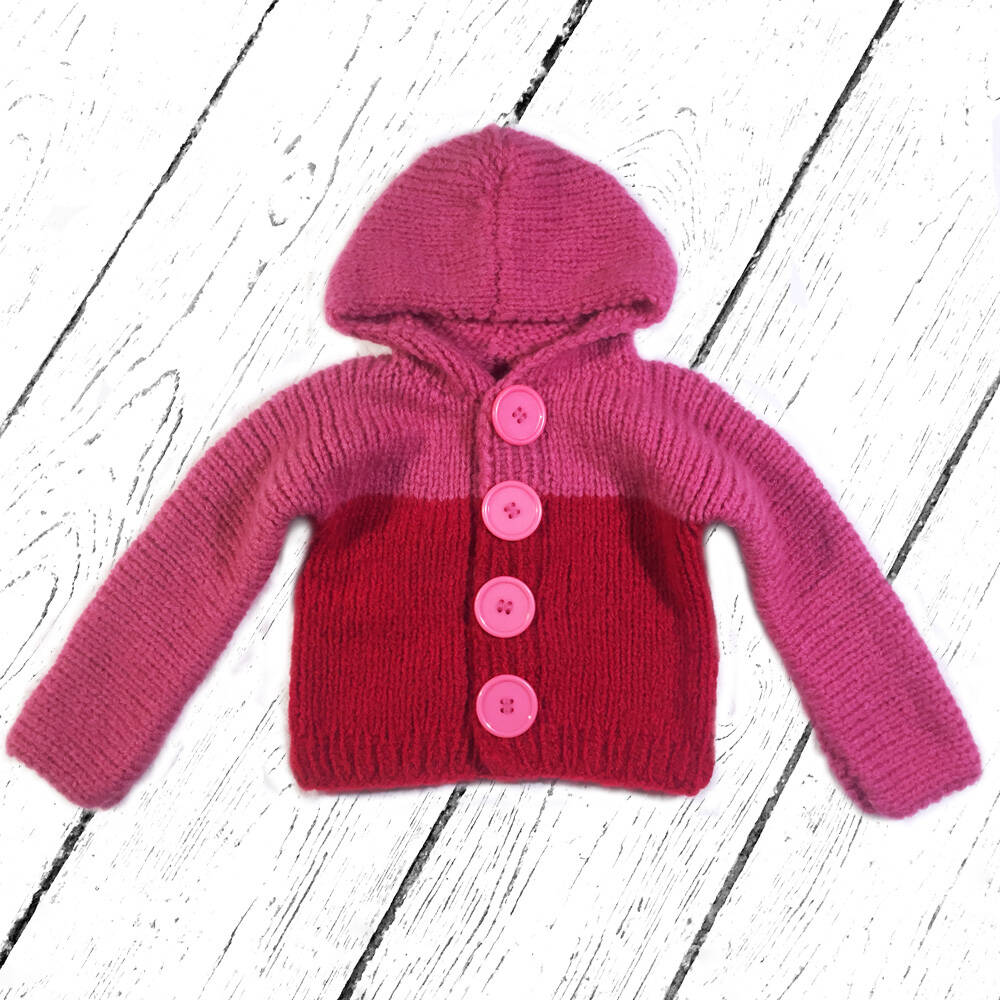 Mia Mohnstreusel Kaschmir Strickjacke