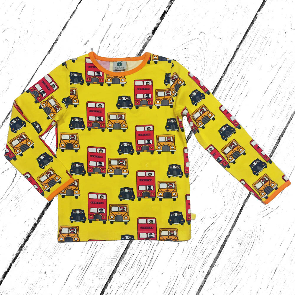 Smafolk Shirt with Cars and Bus