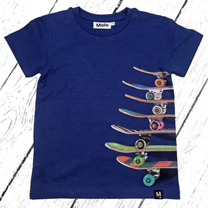 Molo T-Shirt Raven Skateboards Blue