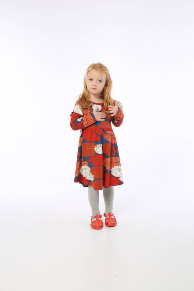 Danefae Kleid Popsicle Dress Brick AAKANDER