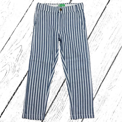 Lily Balou Hose Noah Trousers Boat Stripe Teal Blue