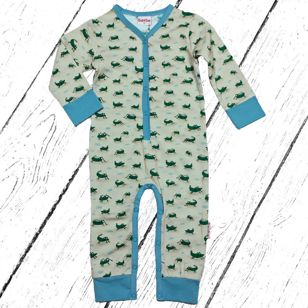 Baba Babywear Overall Bodysuit Grasshopper