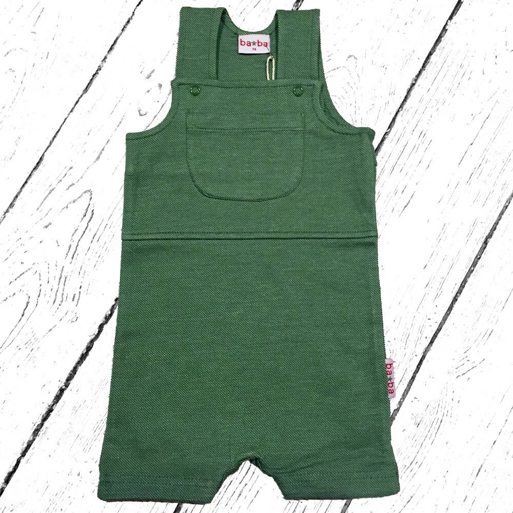 Baba Babywear Sommeroverall Worker Punto di Milano Artichoke