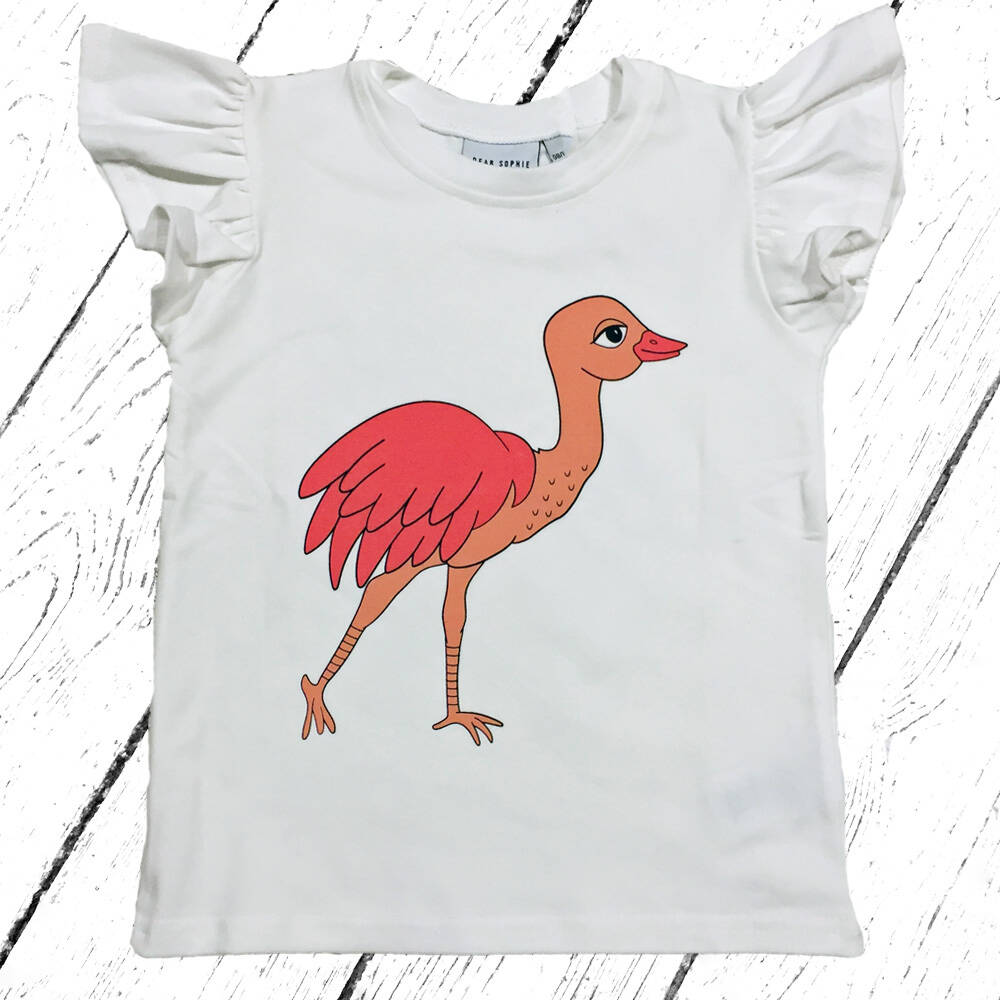 Dear Sophie T-Shirt Lady Ostrich Frill Tank