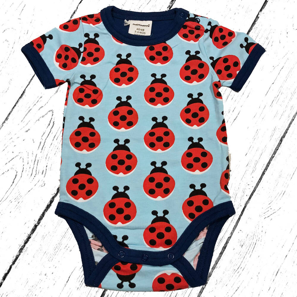 Maxomorra Body SS LAZY LADYBUG