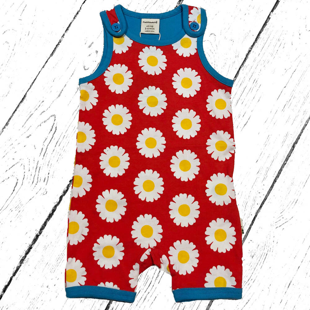 Maxomorra Trägeranzug Playsuit Short DAISY
