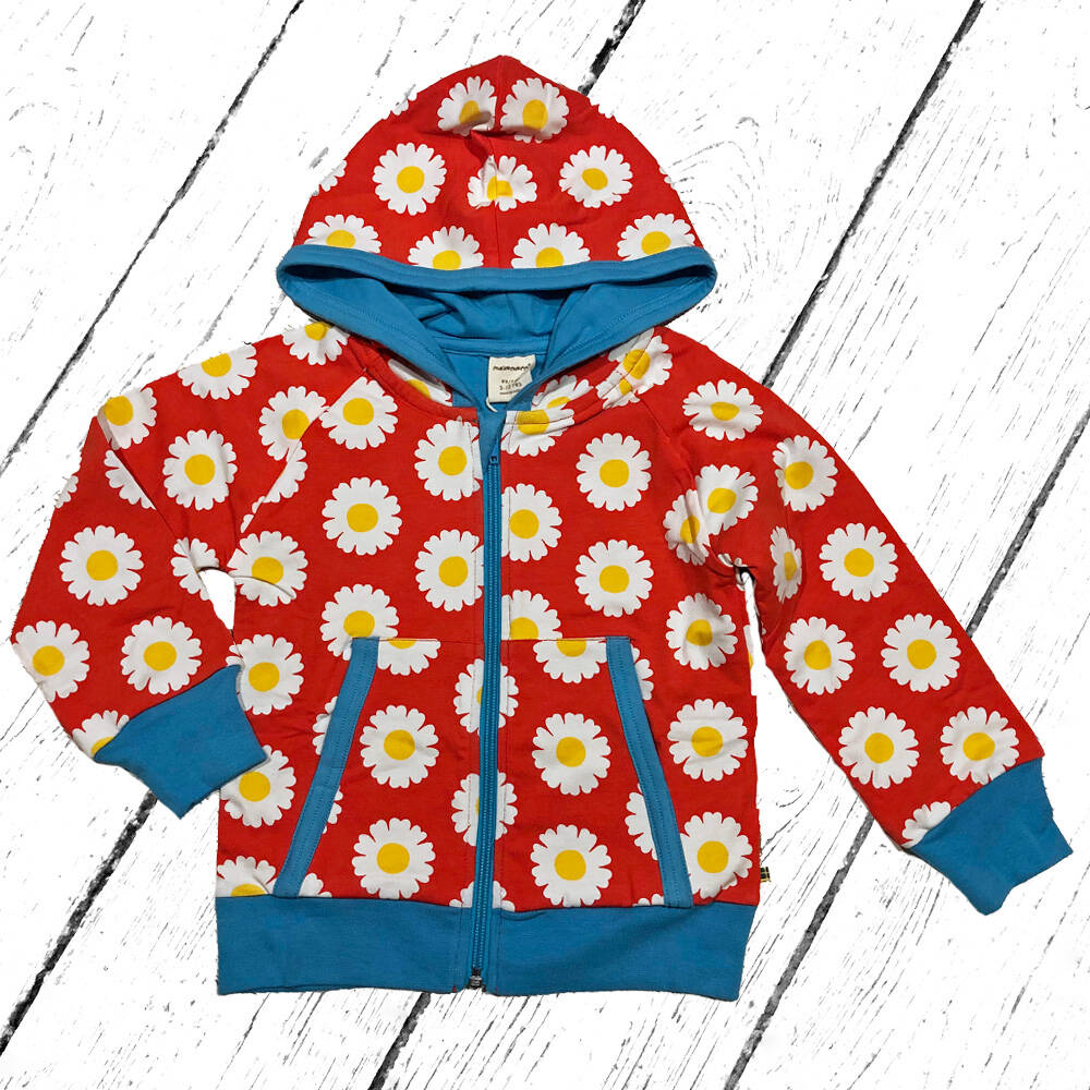 Maxomorra Kapuzenjacke Cardigan Hood DAISY