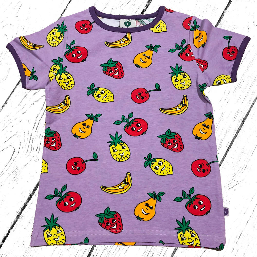 Smafolk T-Shirt with Fruits Viola