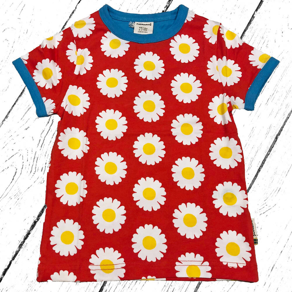 Maxomorra T-Shirt Top SS DAISY