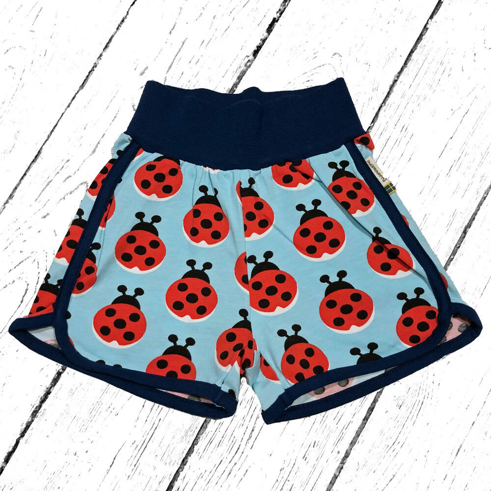 Maxomorra Runner Shorts LAZY LADYBUG