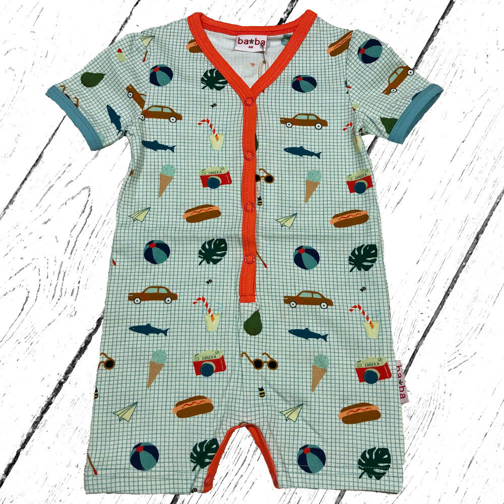 Baba Babywear Sommeroverall Summersuit Picnic