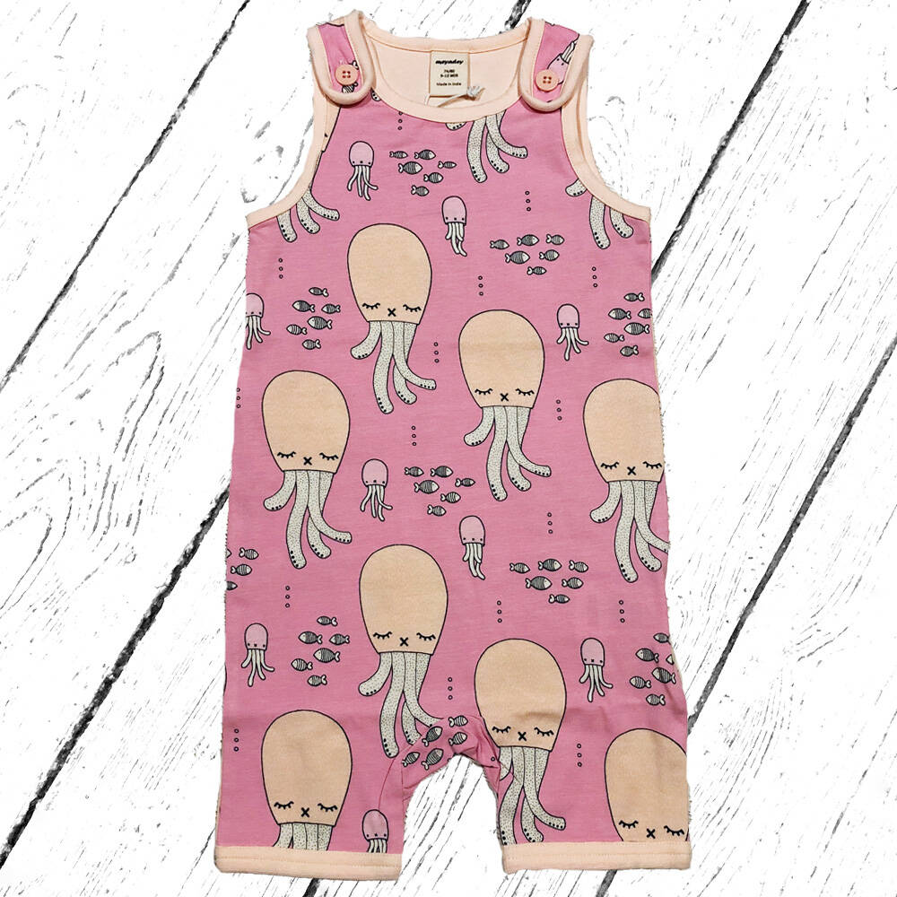 Meyadey by Maxomorra Trägeranzug Playsuit Short CUTE SQUID