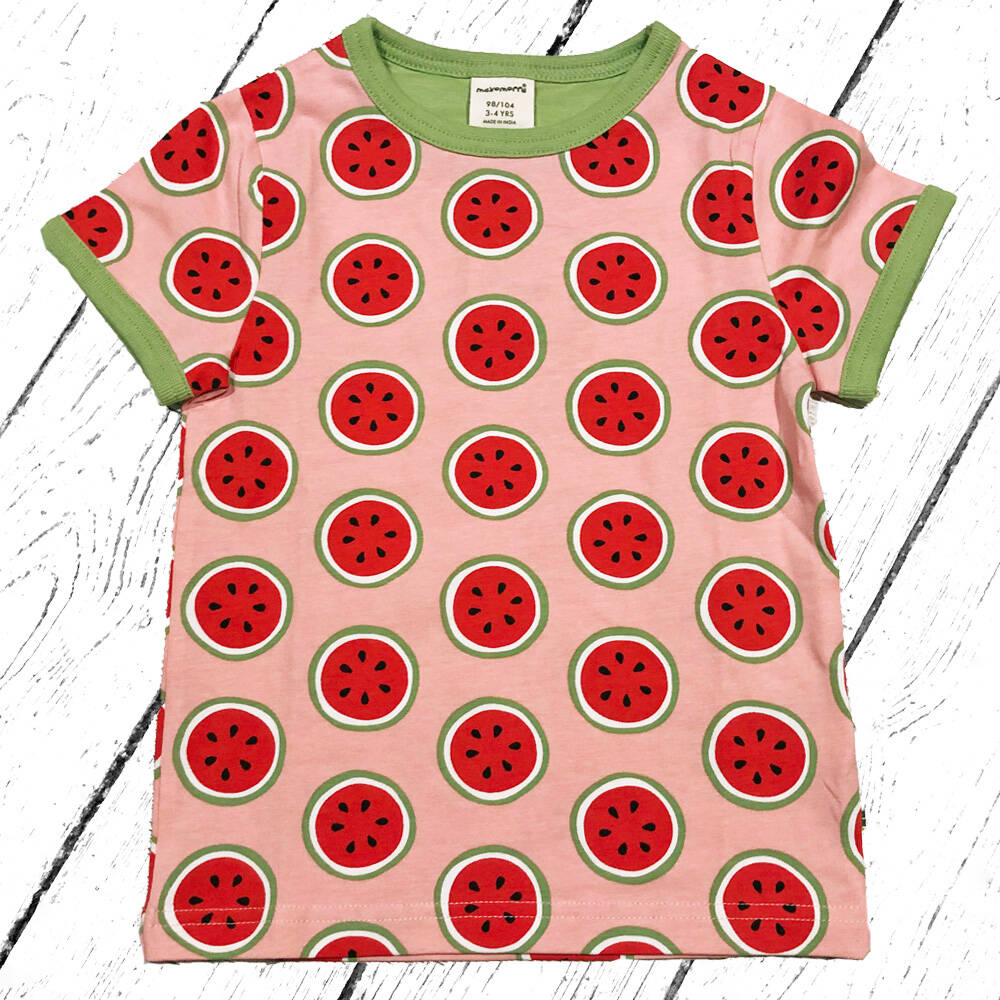 Maxomorra T-Shirt Top SS WATERMELON