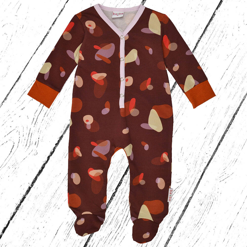 Baba Babywear Overall Footed Bodysuit Boulders