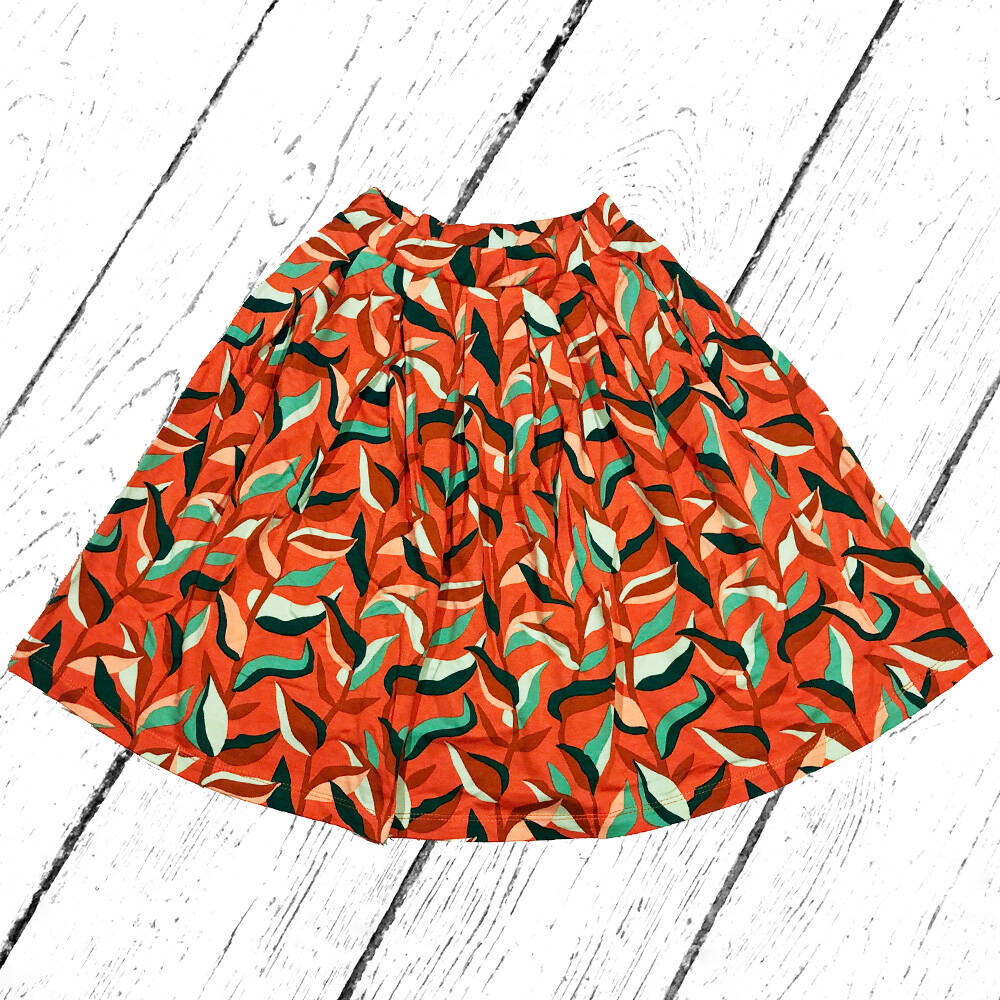 Lily Balou Rock SOHO Midi Skirt Jungle