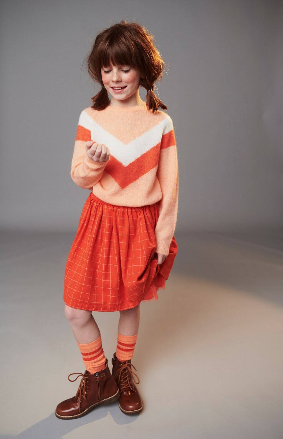 Lily Balou Strickpulli Jumper Papaya Punch