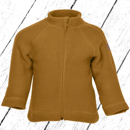 Mikk-Line Jacke Merino Wool Baby Jacket Golden Brown