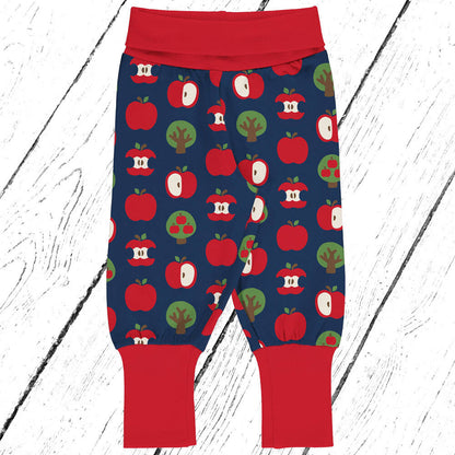 Maxomorra Hose Pants Rib APPLE