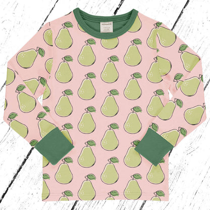 Maxomorra Shirt Top LS PEAR