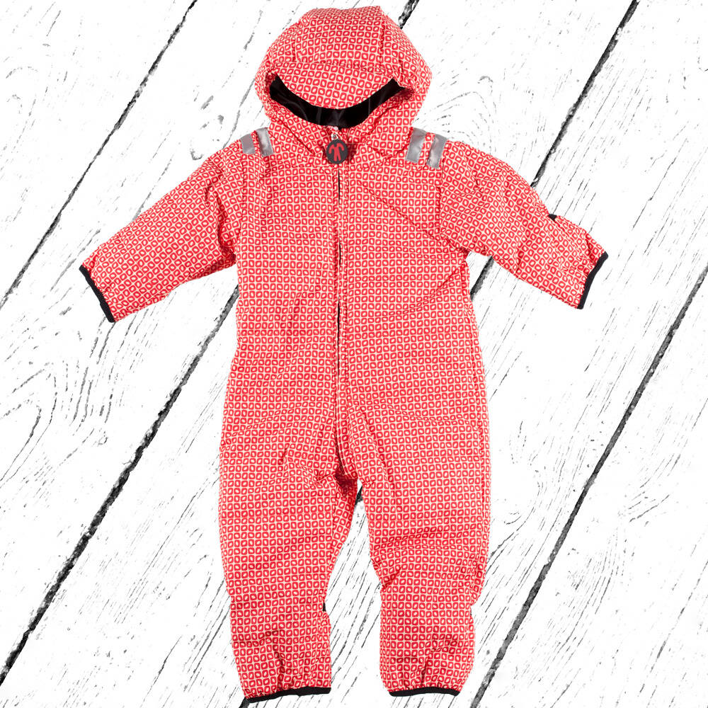 DucKsday Schneeanzug Snowsuit Baby Toddler Funky Red