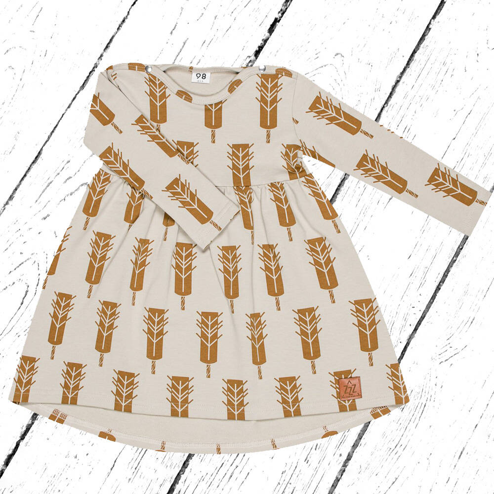 Zezuzulla Kleid Lo Dress Trees on Beige