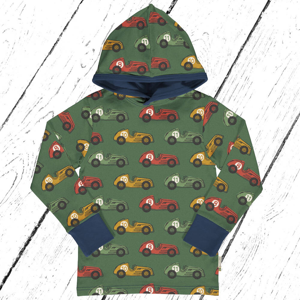 Maxomorra Shirt Hoodie Top LS Hood VINTAGE RACE