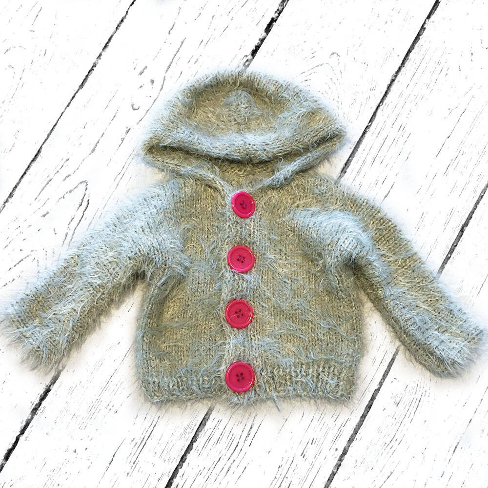 Mia Mohnstreusel Kuschel Strickjacke