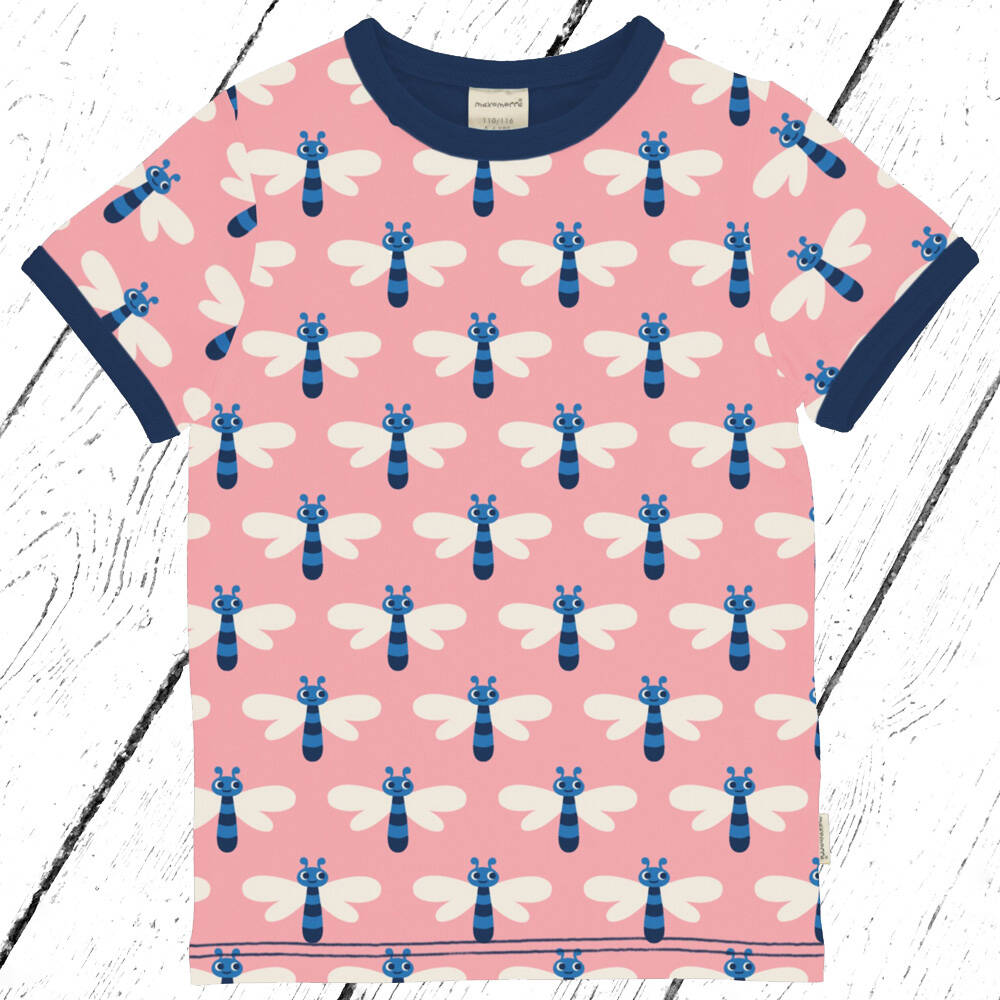 Maxomorra T-Shirt Top SS DRAGONFLY