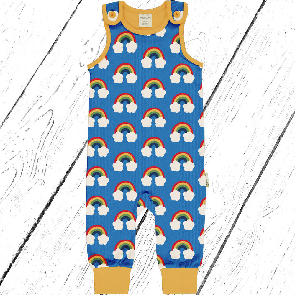 Maxomorra Trägeranzug Playsuit RAINBOW