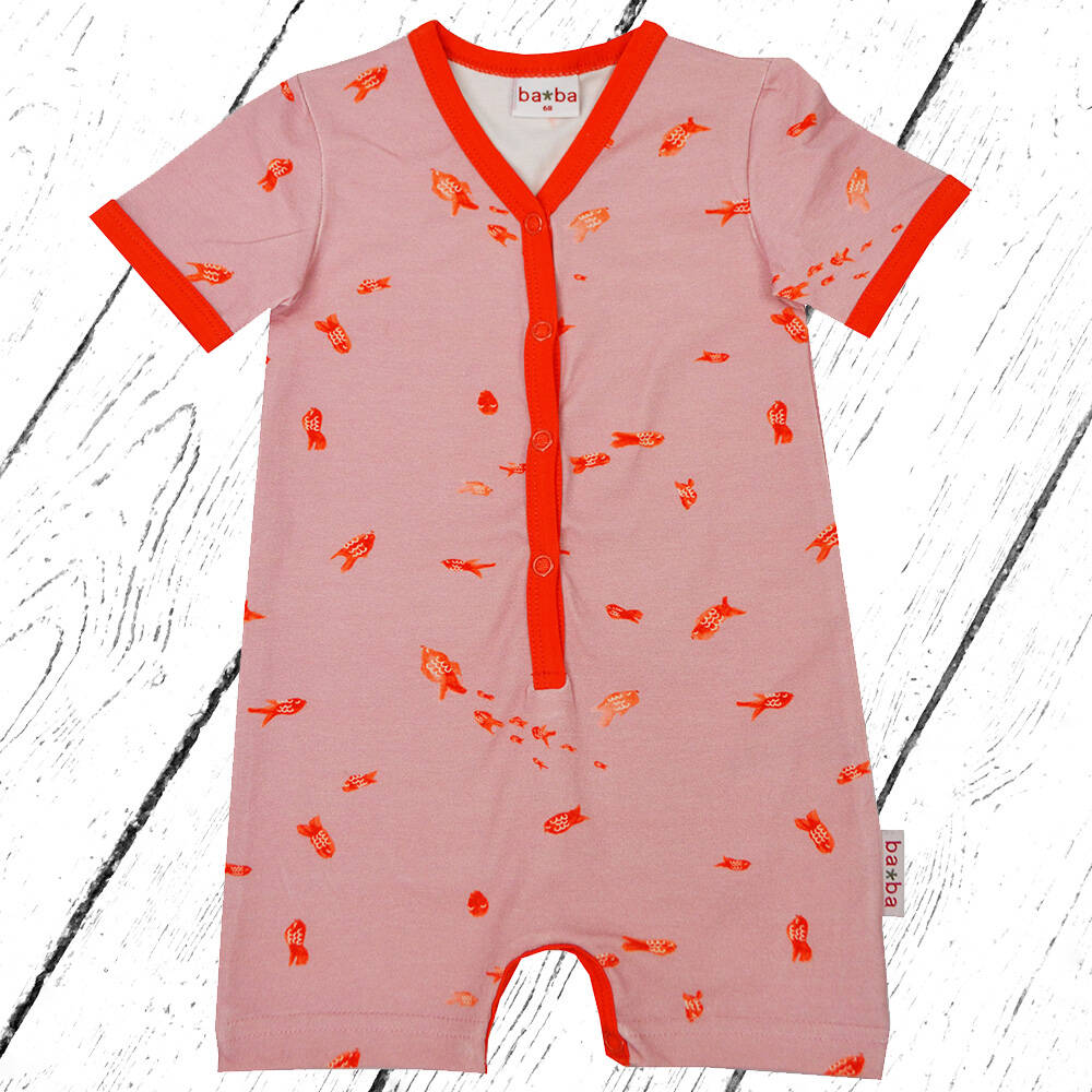 Baba Kidswear Overall Summersuit Goldfish