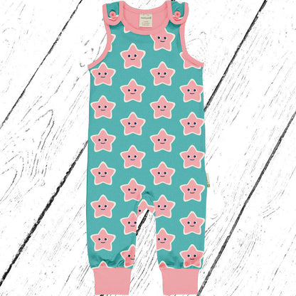 Maxomorra Trägeranzug Playsuit STARFISH