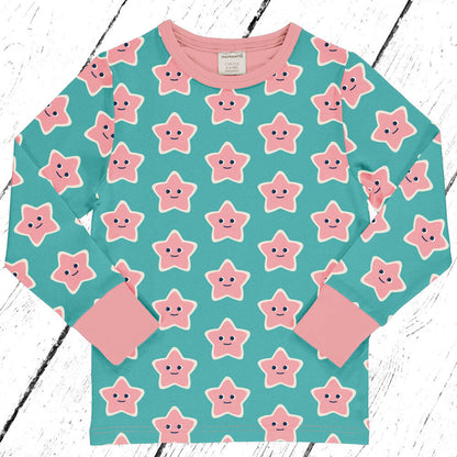 Maxomorra Shirt Top LS STARFISH