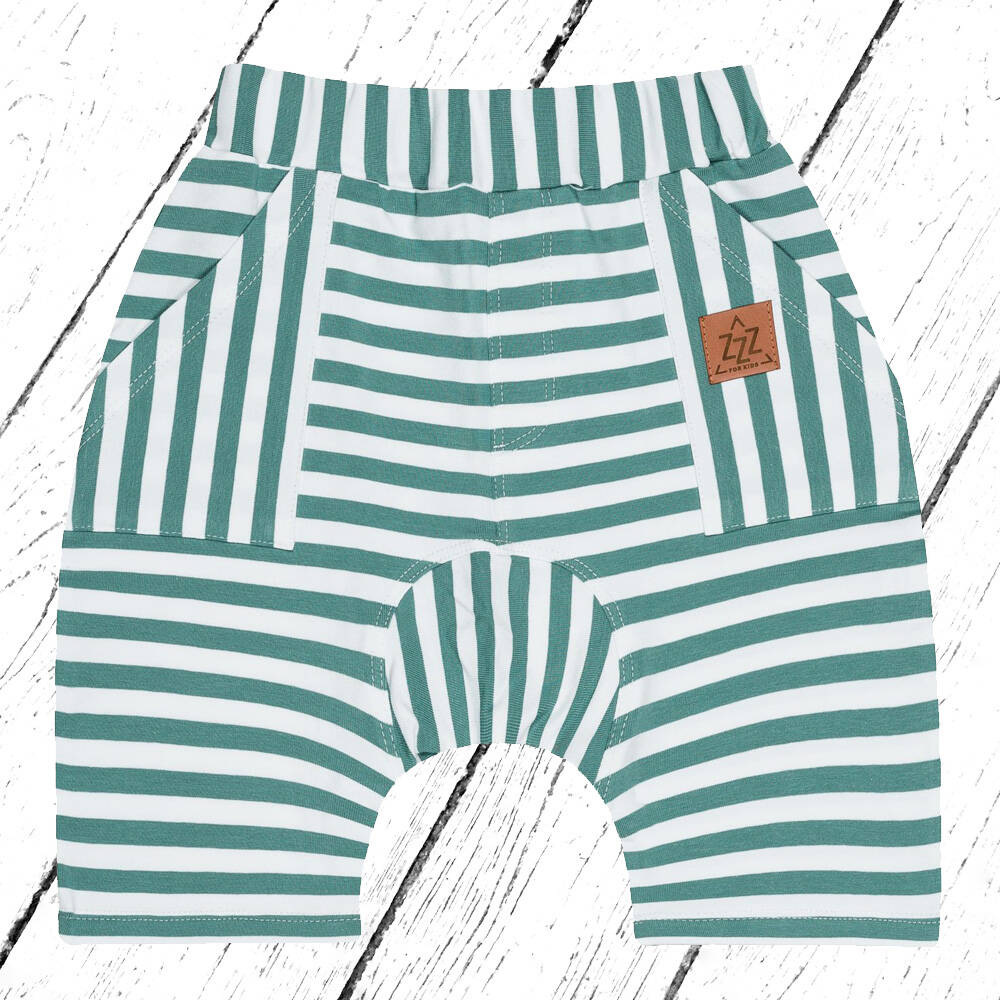 Zezuzulla Shorts Turquoise Stripes