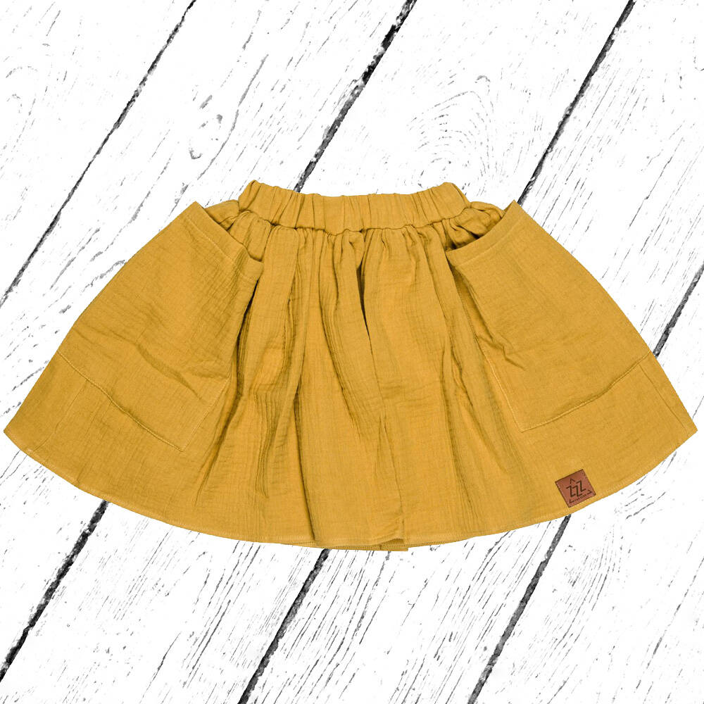 Zezuzulla Rock Pocketed Skirt Mustard