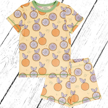 Meyadey by Maxomorra Schlafanzug Pyjama Set CITRUS SUN