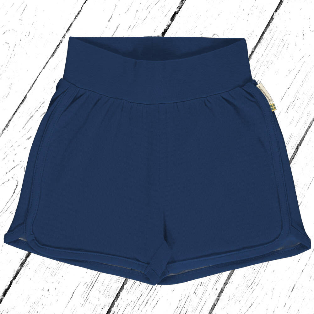 Maxomorra Runner Shorts SOLID NAVY