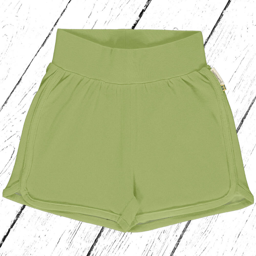 Maxomorra Runner Shorts SOLID PEAR