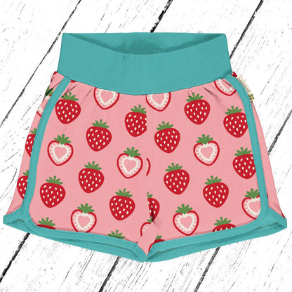 Maxomorra Runner Shorts STRAWBERRY