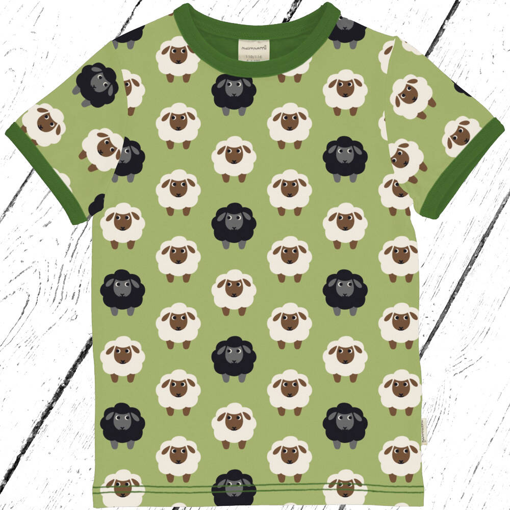 Maxomorra T-Shirt Top SS SHEEP