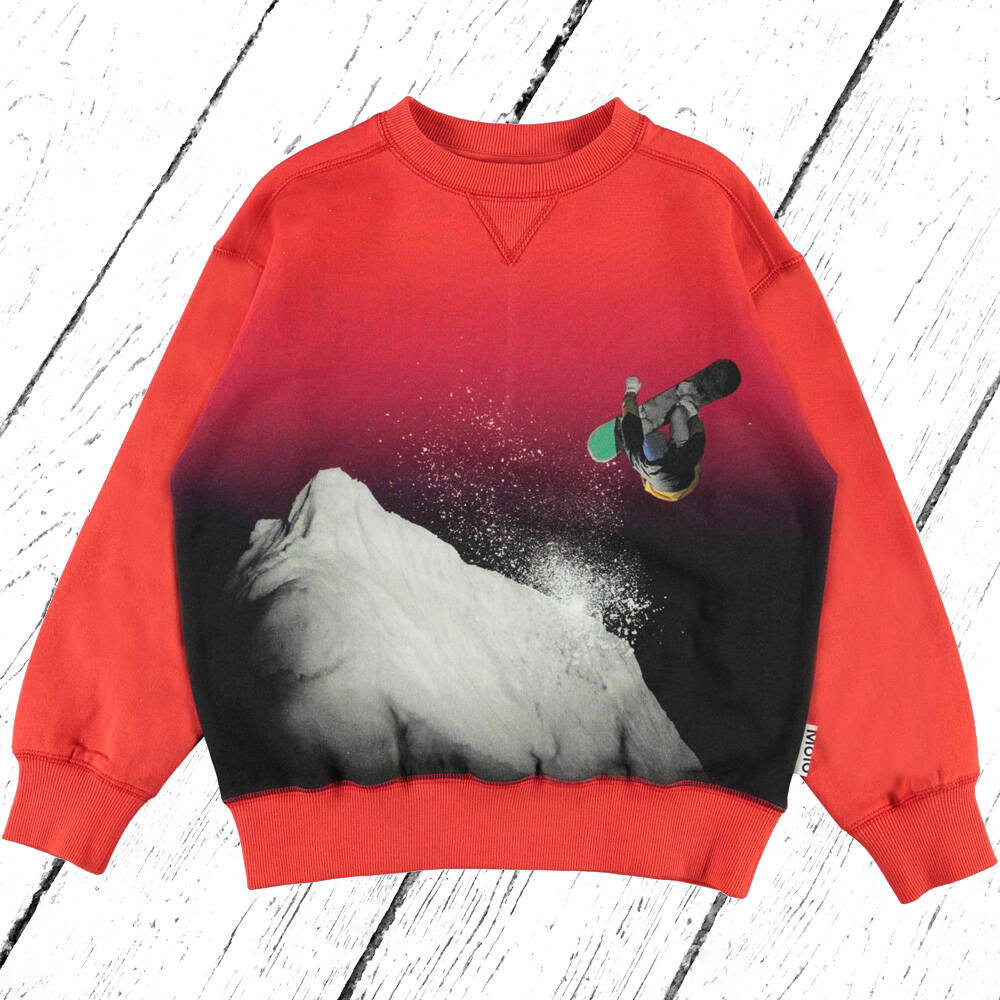Molo Sweatshirt Mann Snowboarding