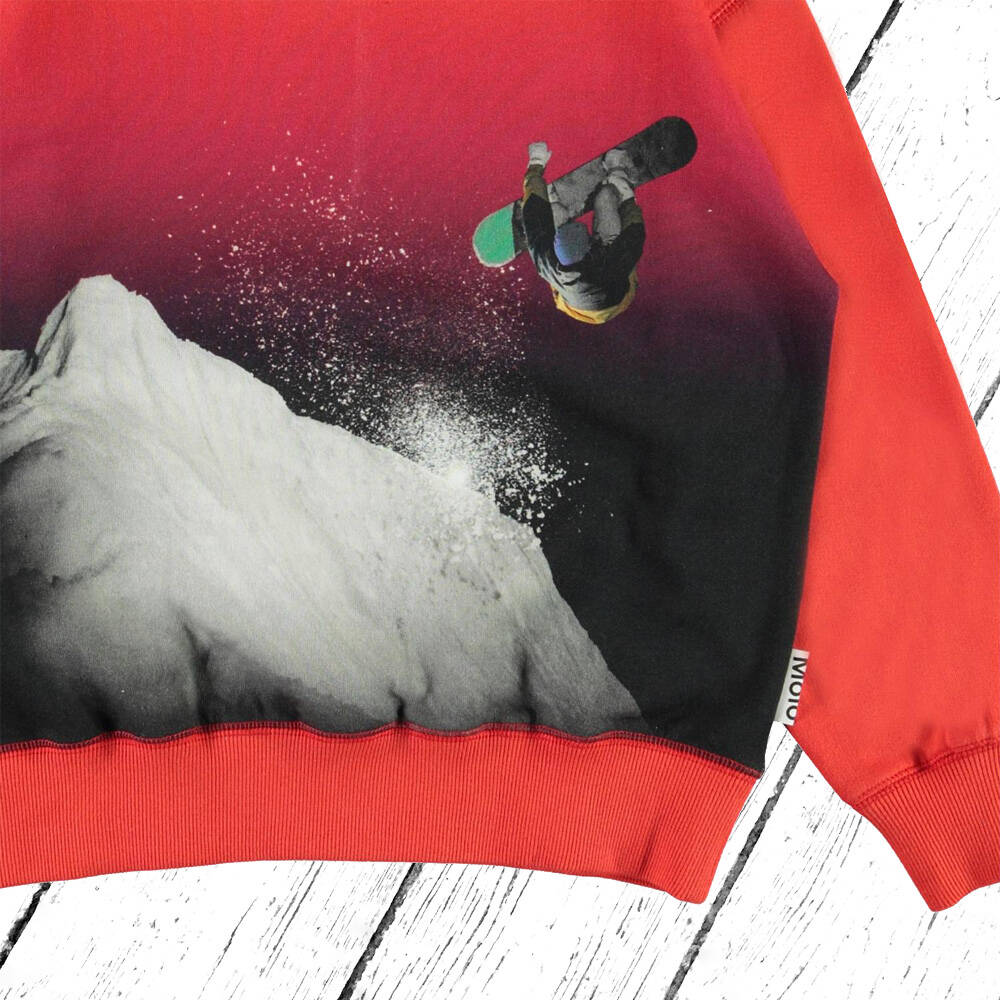 Molo Sweatshirt Mann Snowboarding