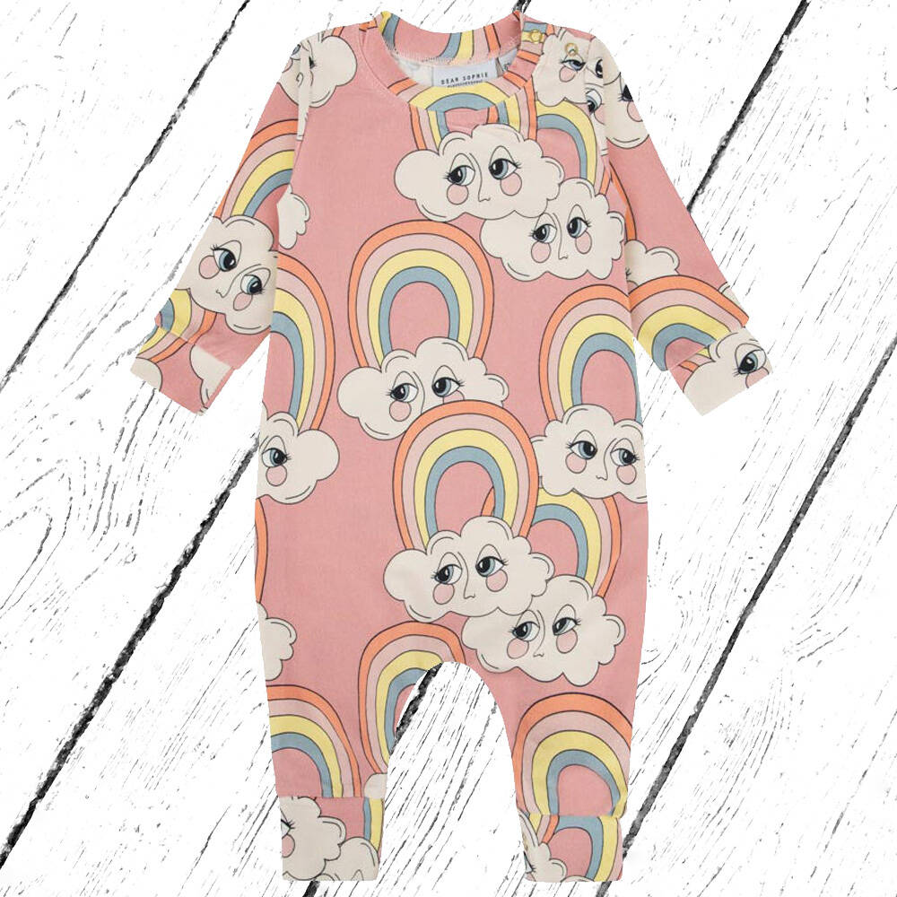 Dear Sophie Overall RAINBOW PINK