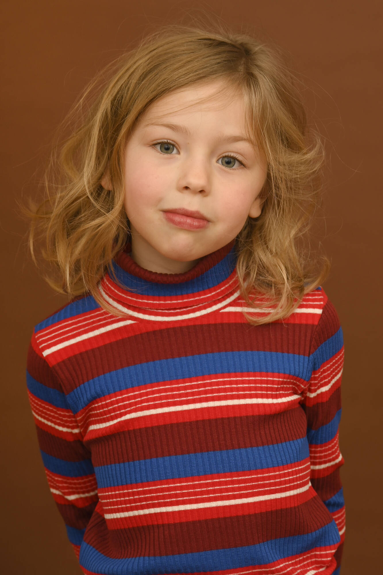 Lily Balou Ripp Shirt Emiel Turtleneck Red Stripes