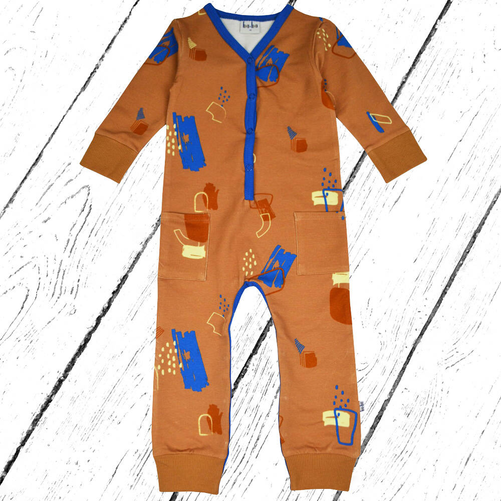Baba Kidswear Overall Bodysuit Painted Forms
